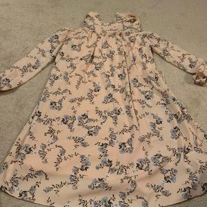 A cute punk dress with flowers.